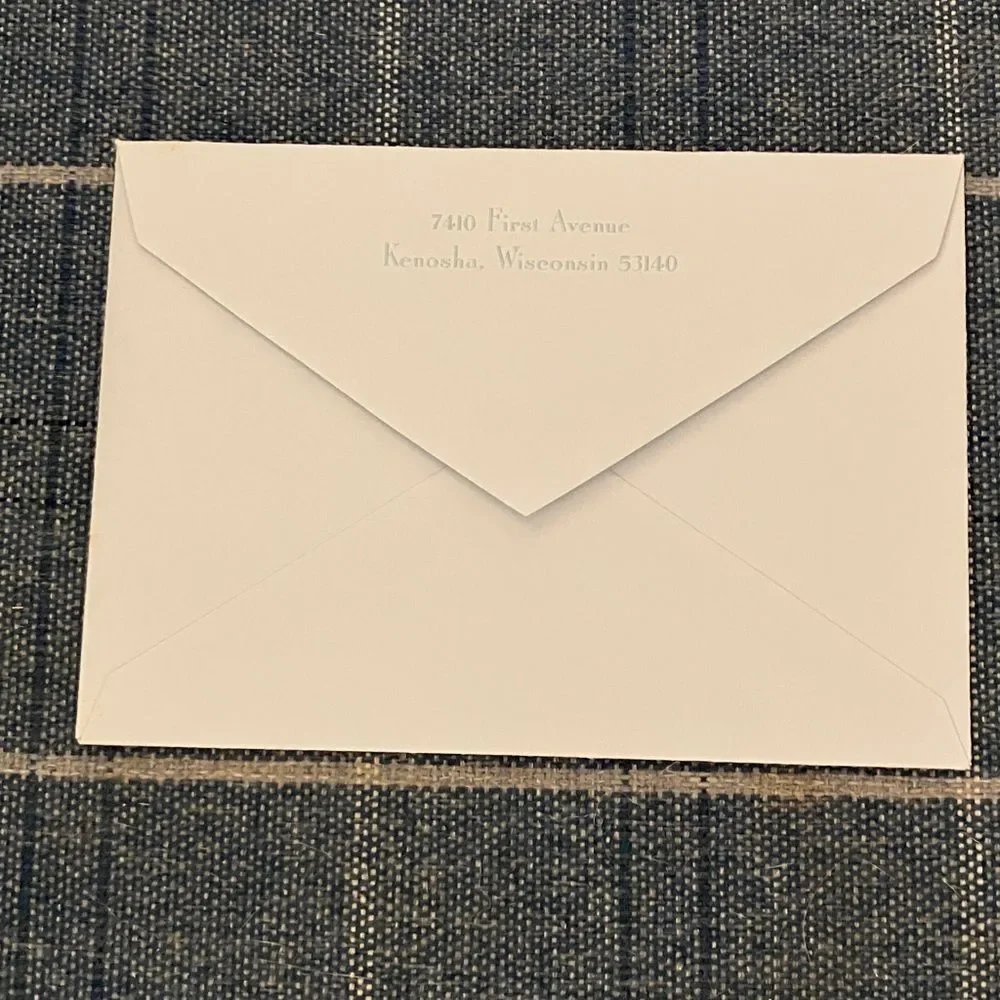 1 Blue Envelopes
